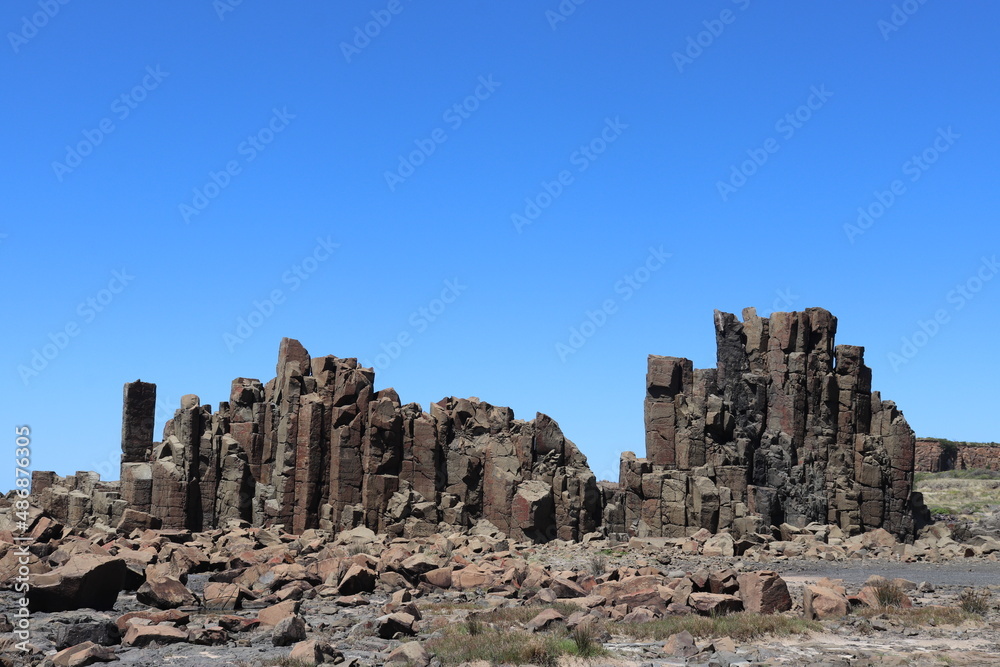 Bombo Headland Quarry Geological Site, Bombo Beach, Kiama, South Coast, NSW Australia