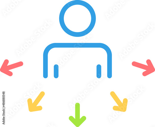 multitask line icon