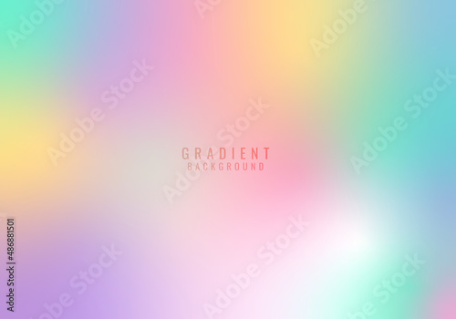 Abstract colorful freeform gradient pattern background.