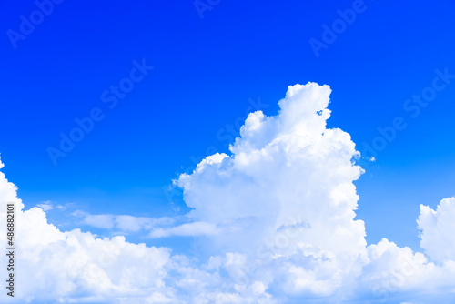 Fototapeta Naklejka Na Ścianę i Meble -  青い空　入道雲　夏