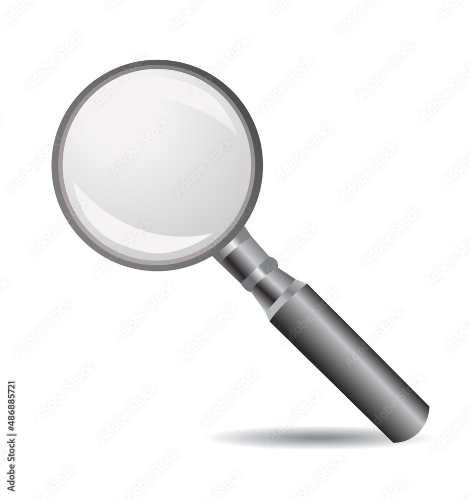 Magnifier, research icon symbol Magnifier, research icon symbol