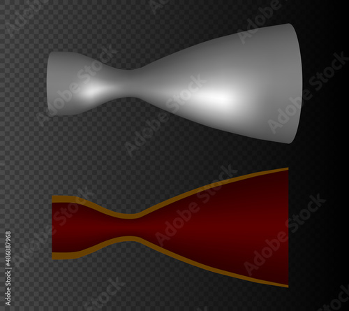 A de Laval nozzle or converging-diverging nozzle is used in rocket engines to accelerate a compressible fuel to supersonic speeds by converting the thermal energy of the flow into kinetic energy. 