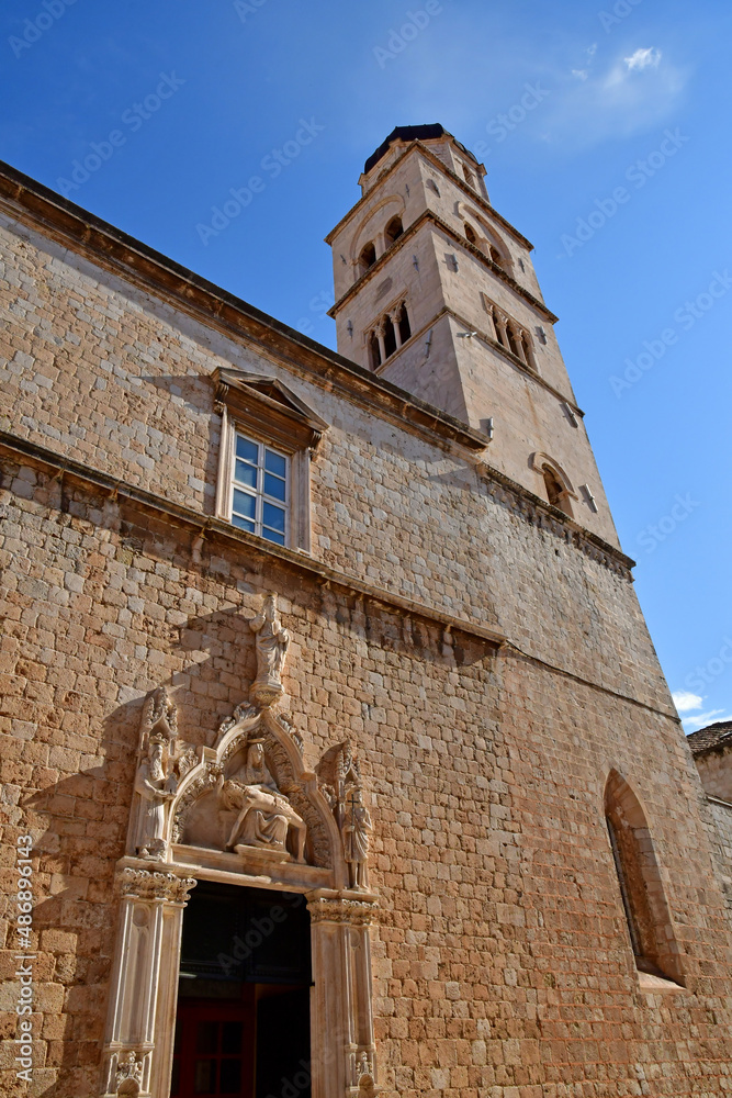 Dubrovnik, Croatia- september 3 2021 : picturesque old city