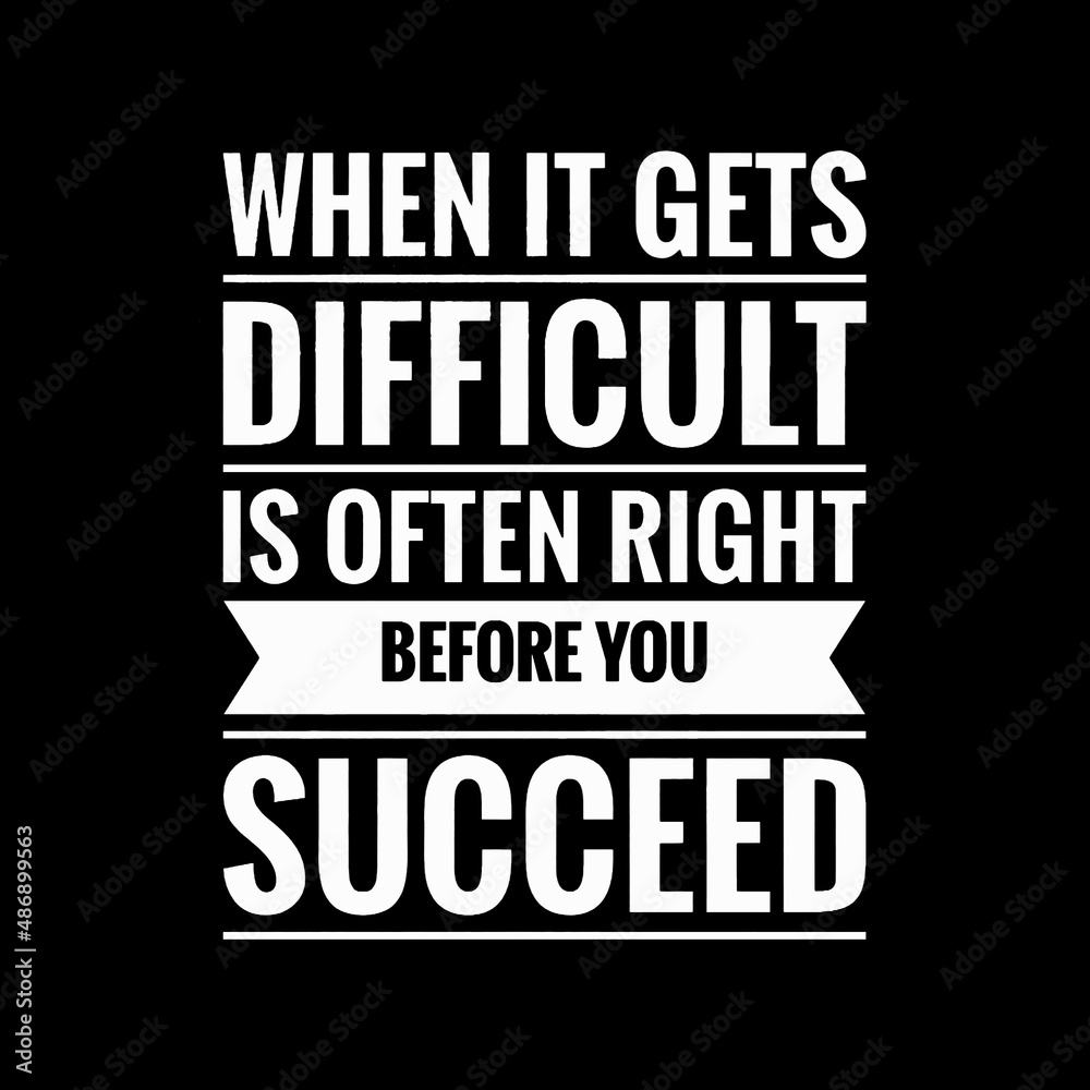 Fototapeta premium Best Inspirational and motivational quotes about life.