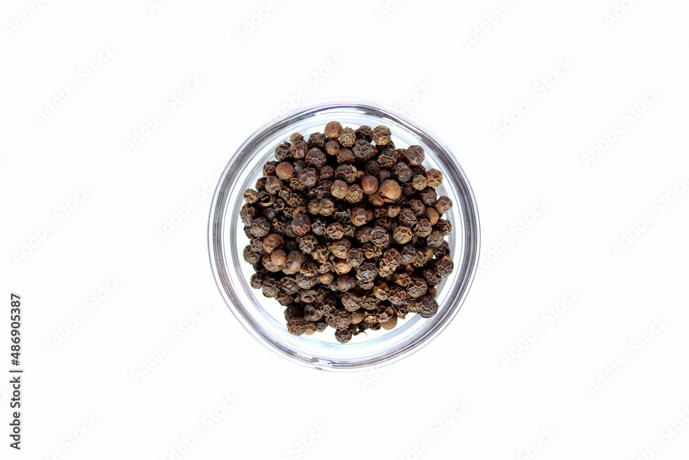 Series, spices on a white background, isolate, in different angles. Red, orange, bright pepper mix in a bowl Series, spices on a white background, isolate, in different angles. Red, orange, bright pepper mix in a bowl