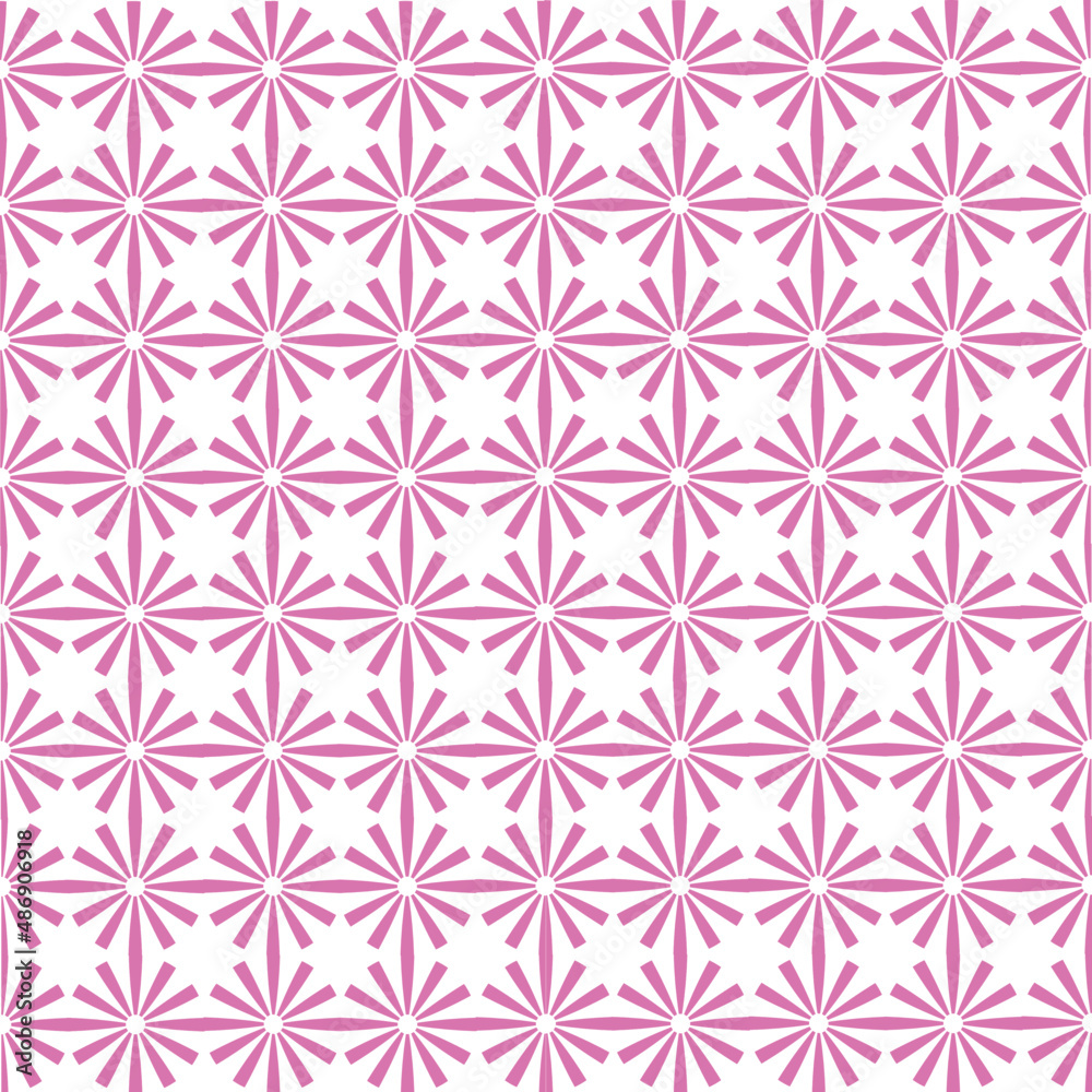 seamless pattern with pink flowers, vector pattern seamless pattern with pink flowers, vector pattern