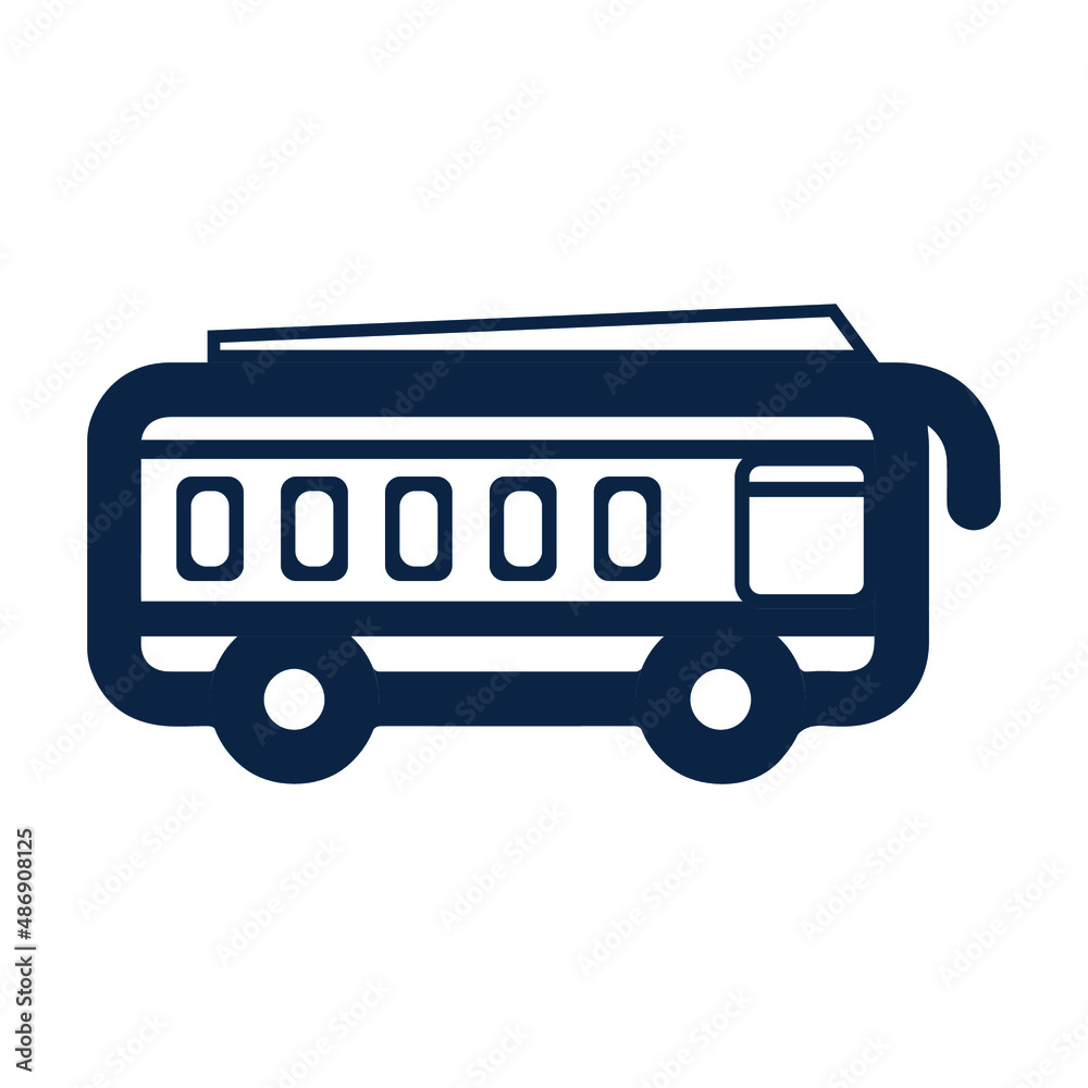 Public Bus or bus travel icon Public Bus or bus travel icon