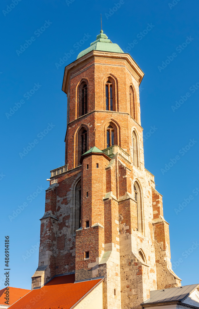 Church of Mary Magdalene (Buda tower) on Castle hill, Budapest, Hungary