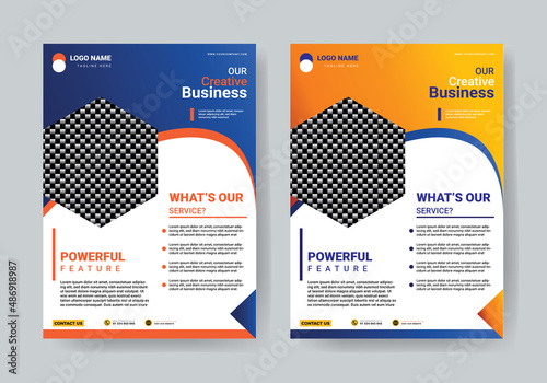 Business Flyer Design with print ready