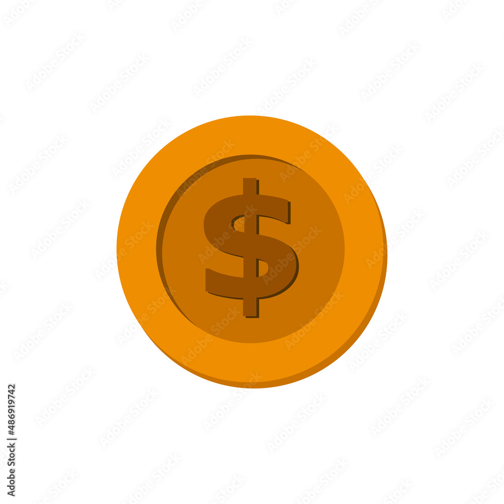 coin money logo icon design template vector coin money logo icon design template vector