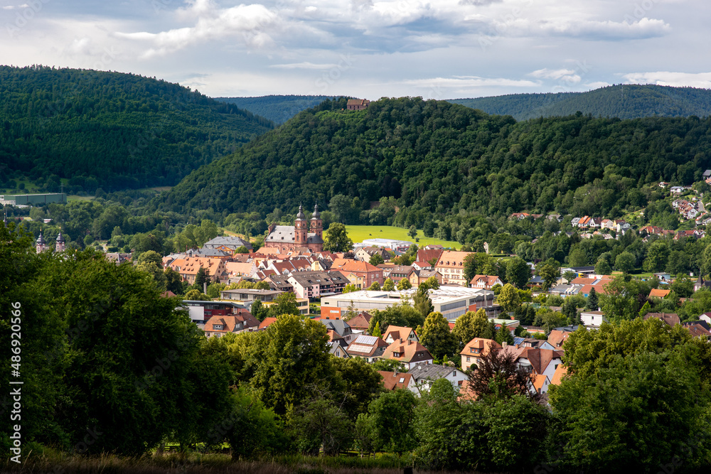 Amorbach im Bayrischen Odenwald