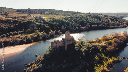 Drone photos in Portugal - Castelo de Almourol