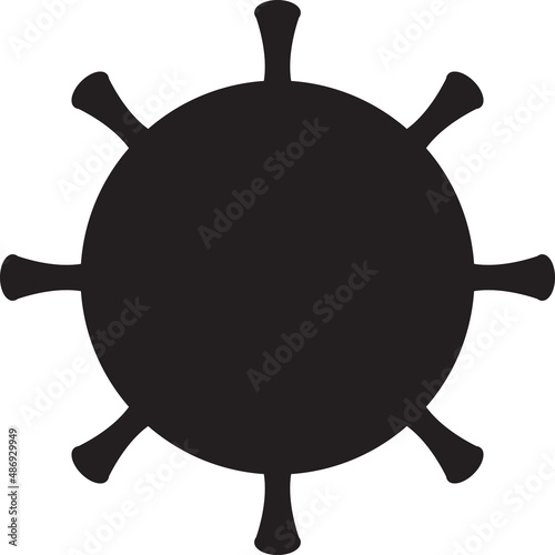 virus icon design template