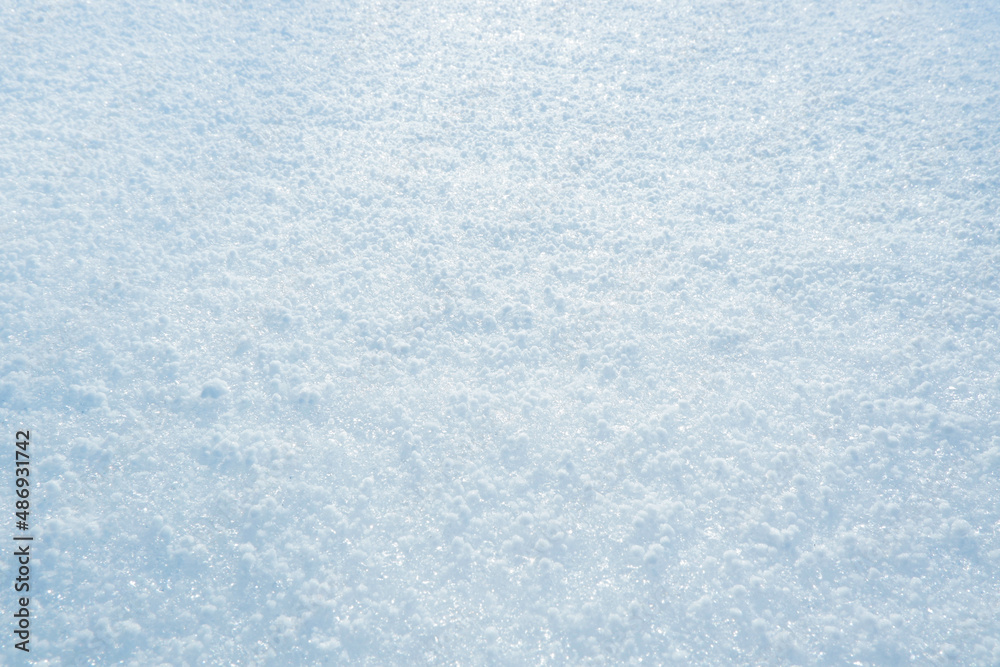background of white snow texture