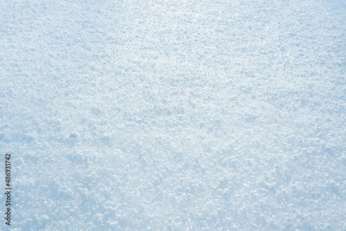 background of white snow texture