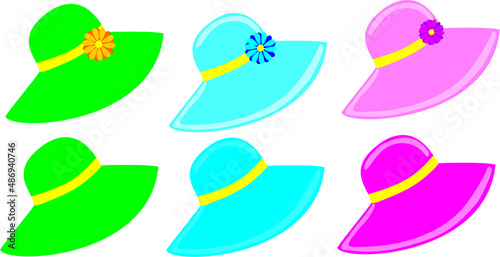 collection of beachwear