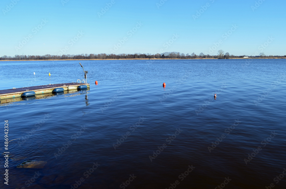 Narew w Serocku, Mazowsze/Narew river in Serock town, Mazovia, Poland