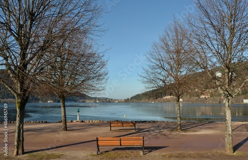 Lac de Gérardmer, vosges, france