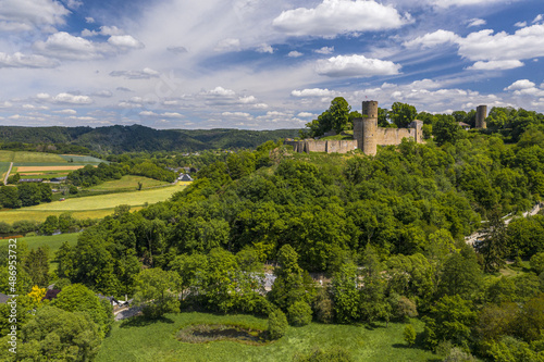 Stadt Blankenberg von oben