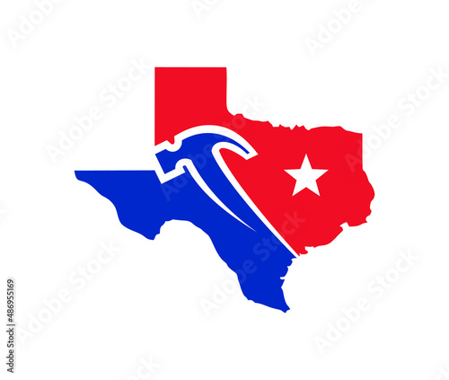 Texas Construction Logo Template