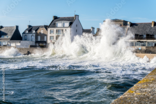 Fototapeta Naklejka Na Ścianę i Meble -  Guilvinec Storm 