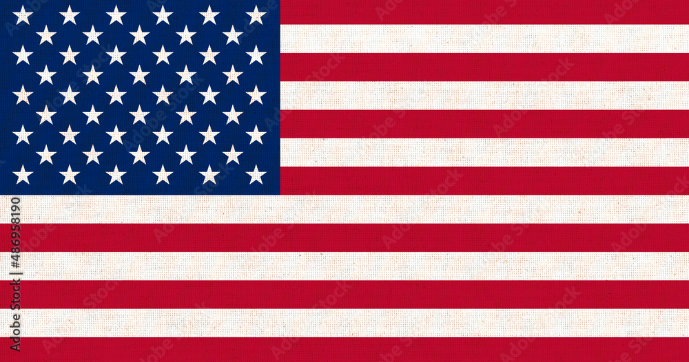 Flag of Palau. Fabric Texture. National symbol Flag of Palau. Fabric Texture. National symbol