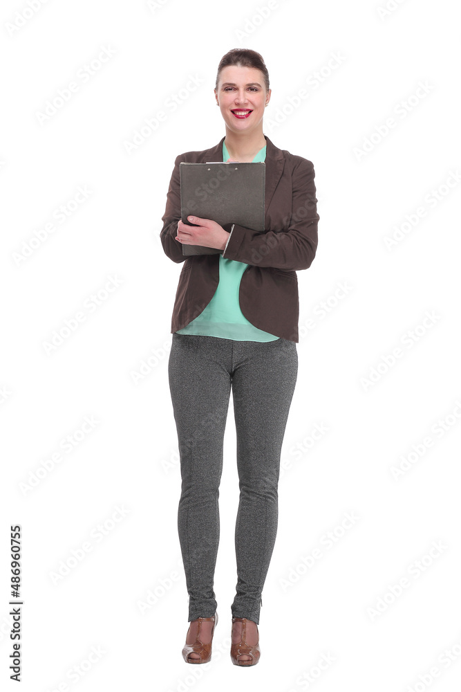 Back view of walking business woman looking forward Back view of walking business woman looking forward
