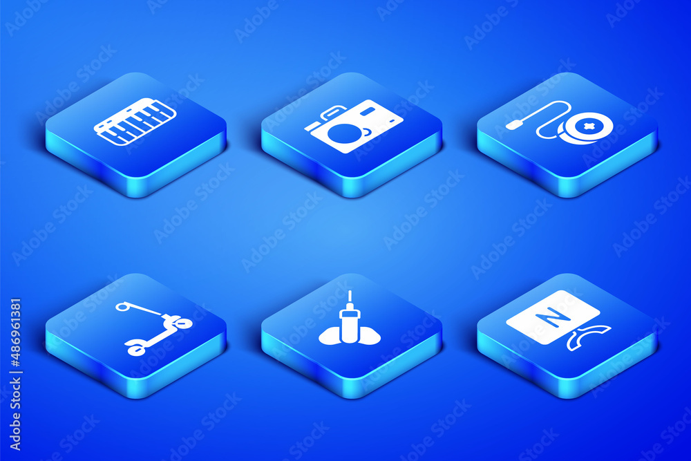 Set Smart Tv, Music synthesizer, Dart arrow, Roller scooter, Photo camera and Yoyo toy icon. Vector Set Smart Tv, Music synthesizer, Dart arrow, Roller scooter, Photo camera and Yoyo toy icon. Vector