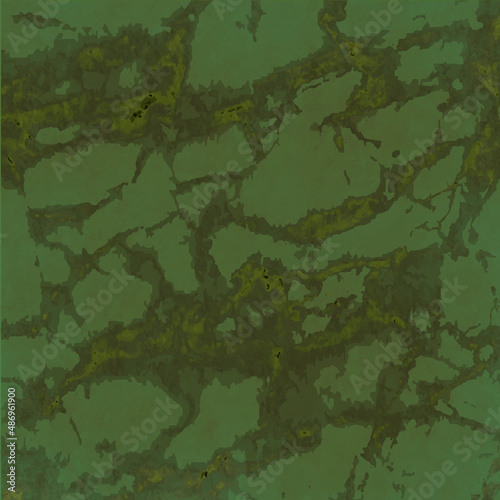 Green ink oil painting wallpaper camouflage pattern