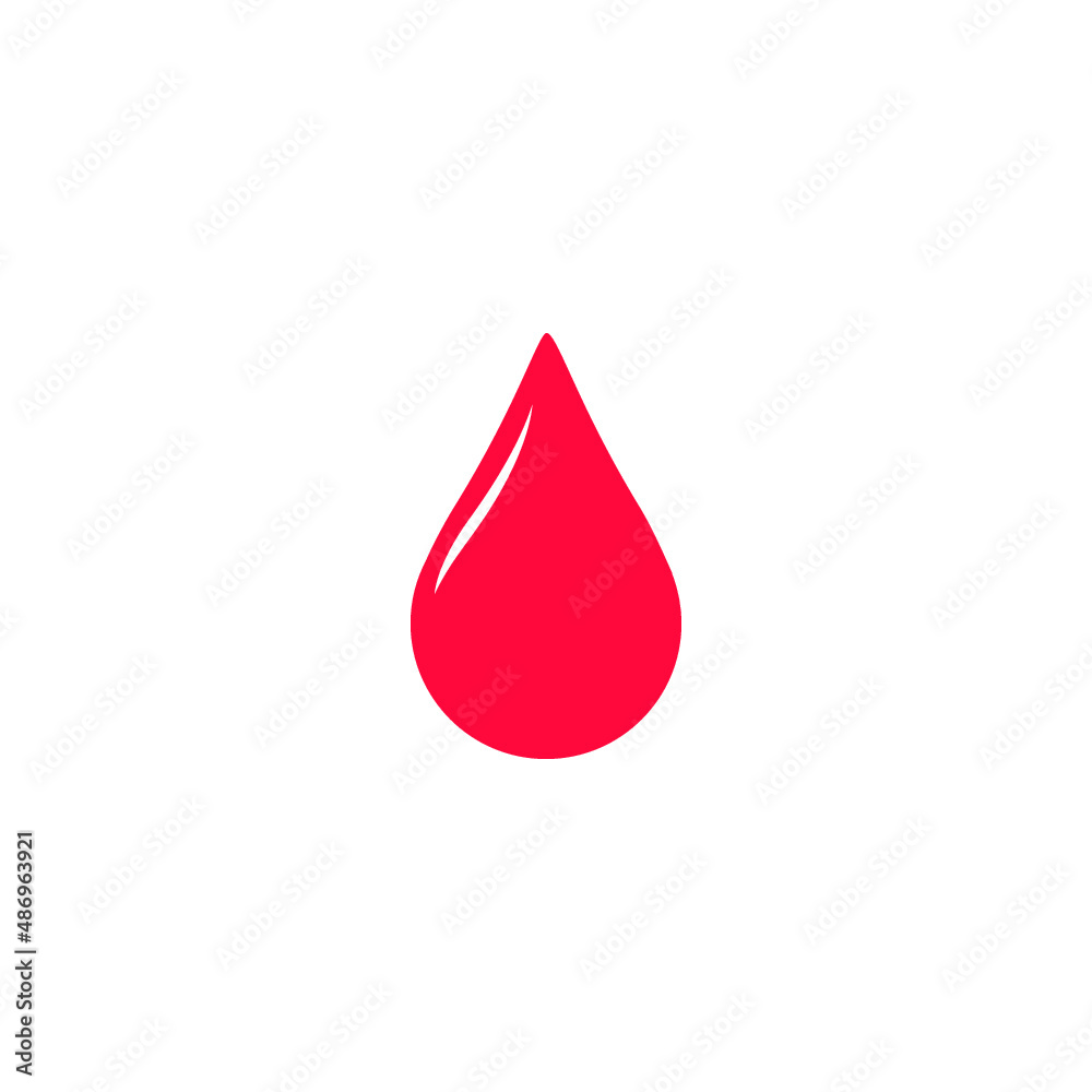 Isolated vector image on a white background. The drop is black, oil. Isolated vector image on a white background. The drop is black, oil.