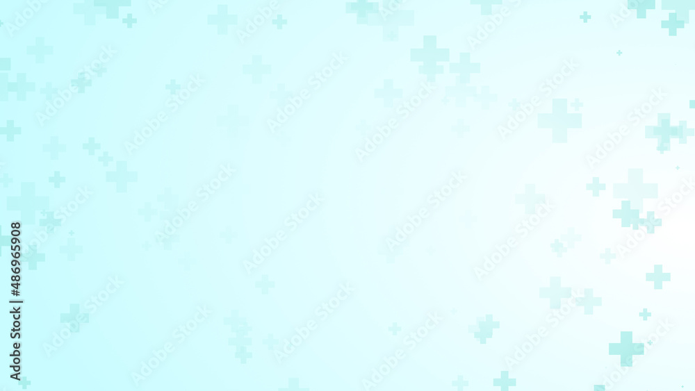 Abstract white blue green colors cross pattern healthcare background. Abstract white blue green colors cross pattern healthcare background.