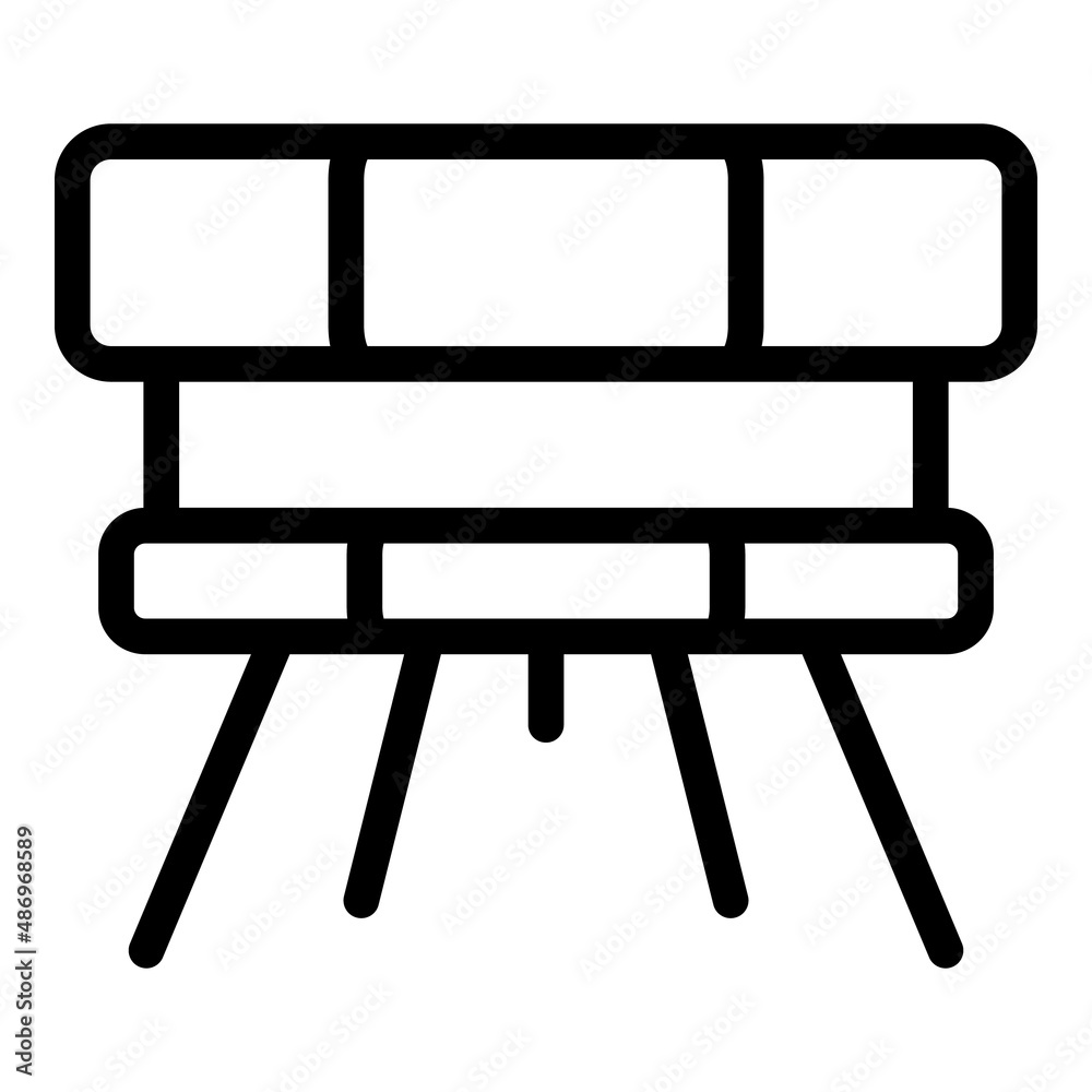 Smoke detector panel icon outline vector. Fire sensor. Home control Smoke detector panel icon outline vector. Fire sensor. Home control