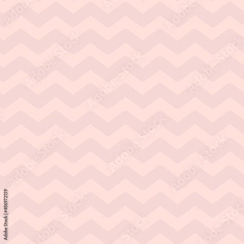 Seamless dusty pink and white zigzag pattern, vector illustration. Chevron zigzag pattern with pink lines. Background for scrapbook, print for paper, textile