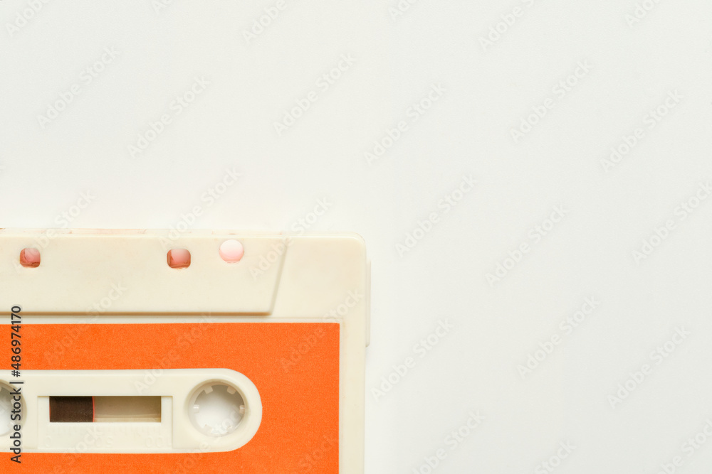 Fototapeta premium old cassette tape detail