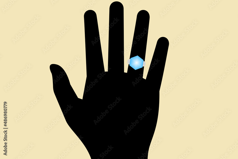 Fototapeta premium 結婚指輪