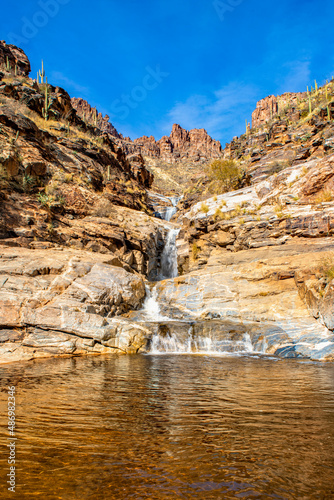Seven Falls in Sabino Canyon Recreation Area