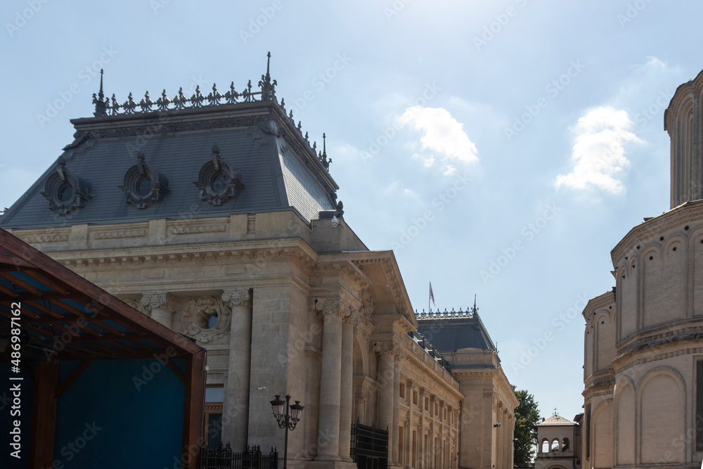 Fototapeta premium Patriarchal Palace in Bucharest, Romania