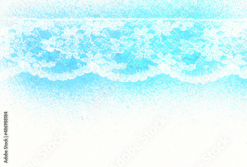 Beautiful watercolor background lace texture. Fashion background.