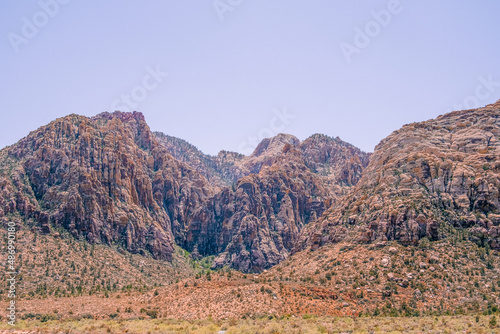 landscape with mountains