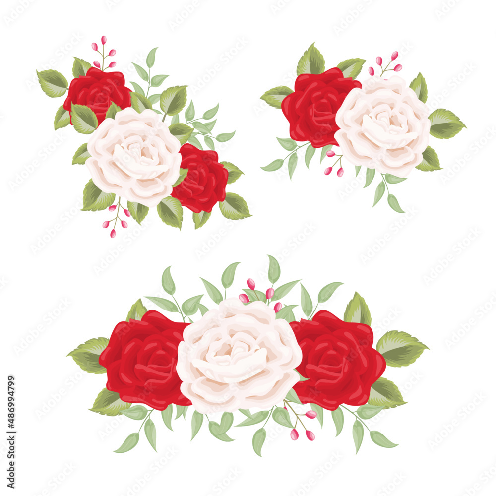 Beautiful Floral Ornament Vector Illustration