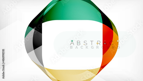 Abstract square shape with overlapping waves, minimal geometric background. Vector Illustration For Wallpaper, Banner, Background, Landing Page Free Download Abstract square shape with overlapping waves, minimal geometric background. Vector Illustration For Wallpaper, Banner, Background, Landing Page - GFXLoad