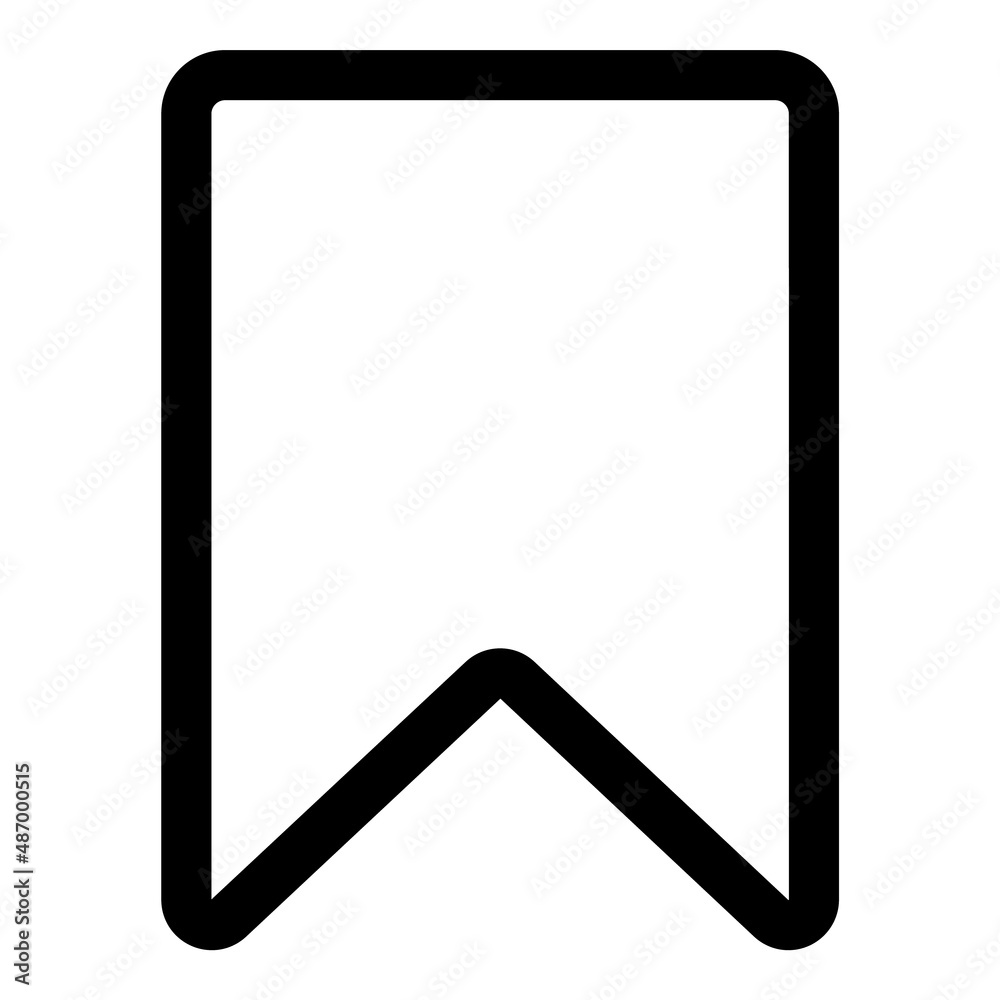 Bookmarks Flat Icon Isolated On White Background Bookmarks Flat Icon Isolated On White Background