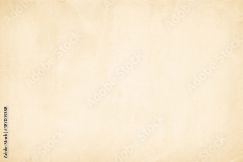 Cream concrete wall surface polished. Cement have sand and stone of vintage texture background. © siripak