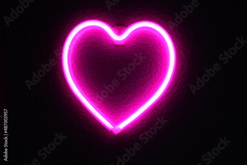 Pink Led Heart