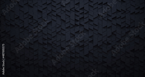 Abstract background with dark triangles and light above