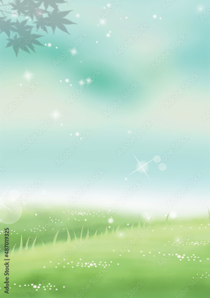 Spring background with spring sunlight, gentle wind and sky Spring background with spring sunlight, gentle wind and sky