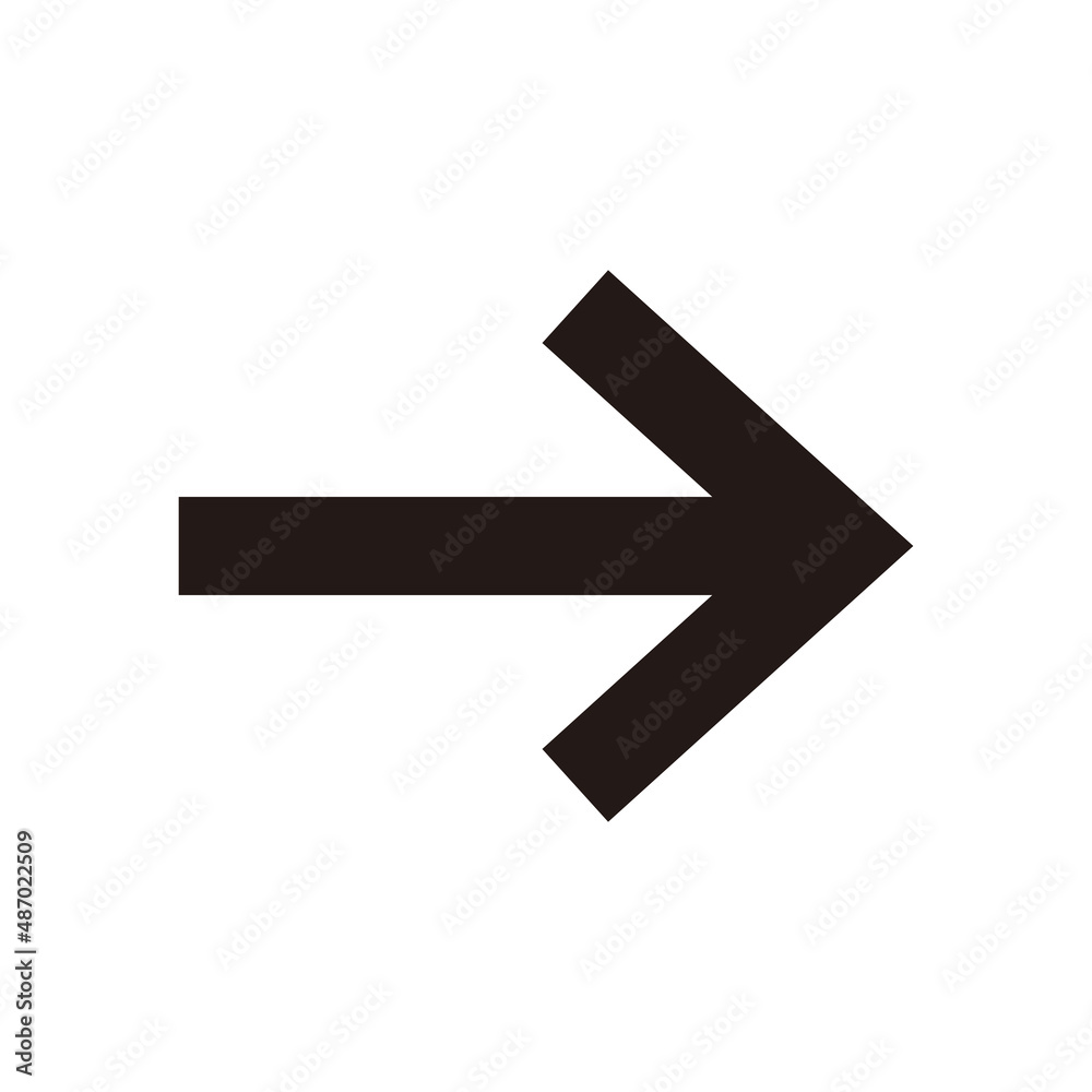 arrow icon vector on white background arrow icon vector on white background