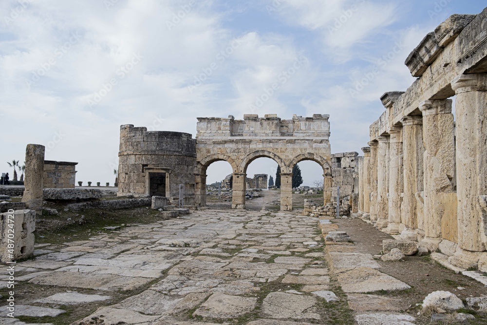 Hierapolis city gate
