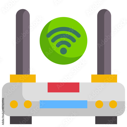internet of things flat icon