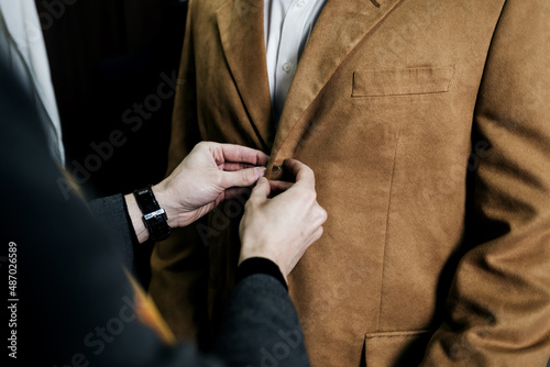 male tailor in the workshop © jozzeppe777
